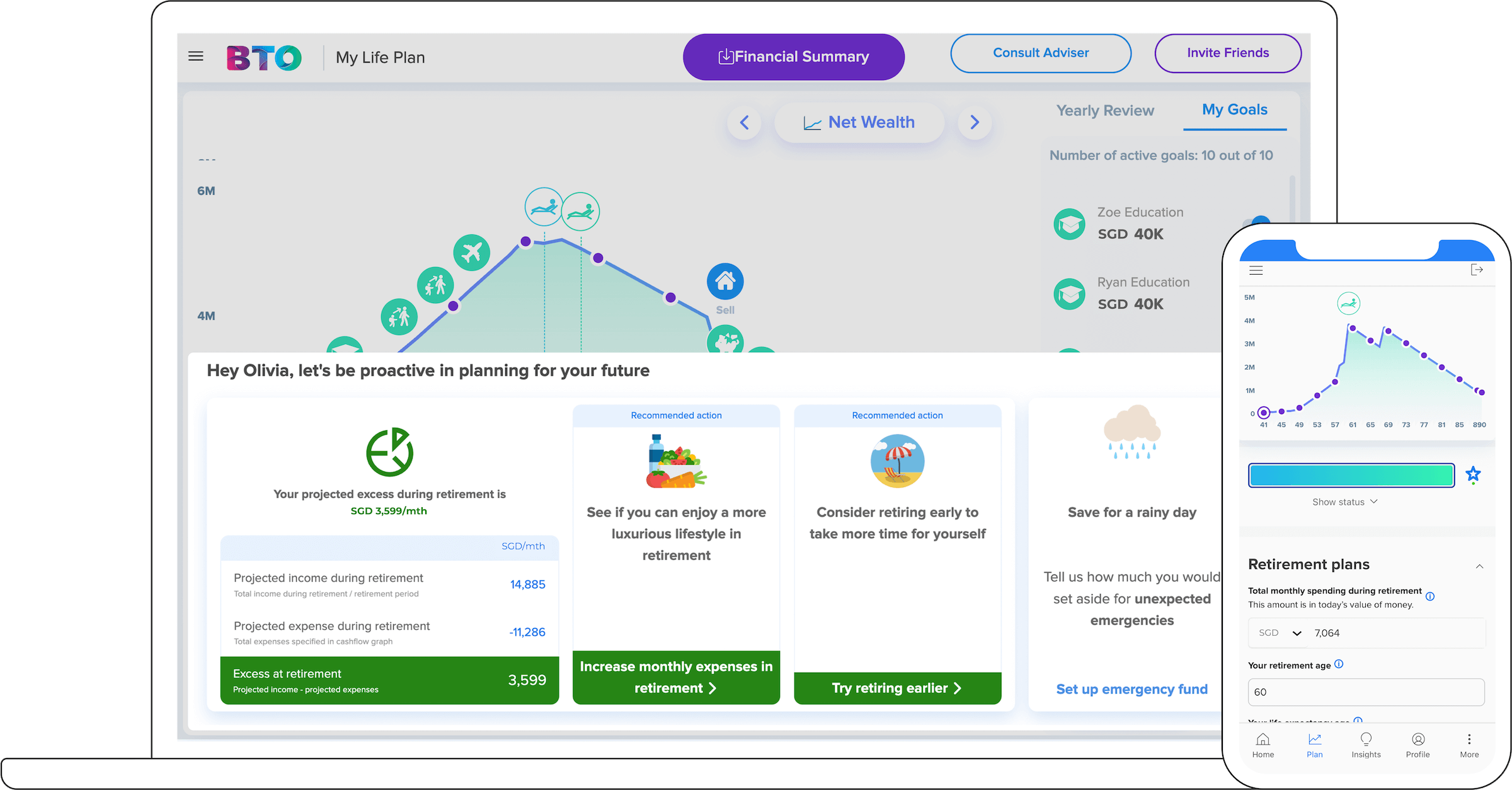 Up Planner | Up Adviser